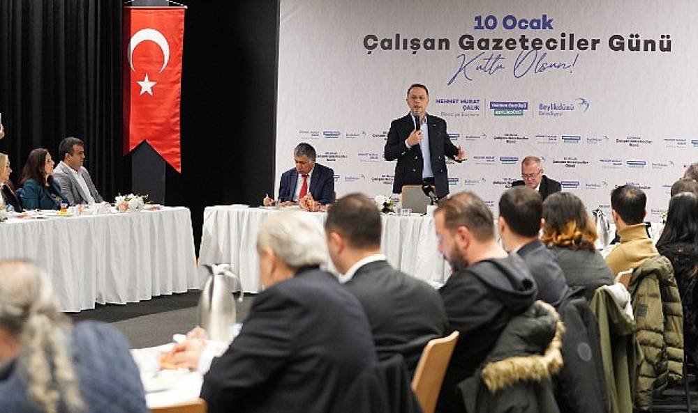 Başkan Çalık'tan Çalışan Gazeteciler Günü'nde Anlamlı Buluşma