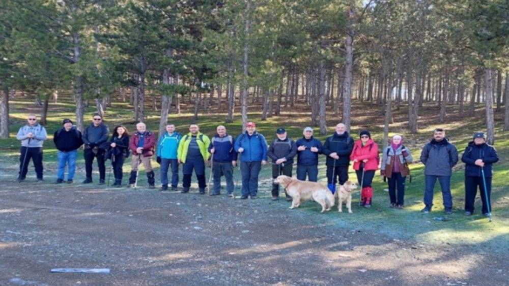 Tavşanlı Doğa Sporları Kulübü’nden Yaylacık Ormanlarına doğa yürüyüşü
