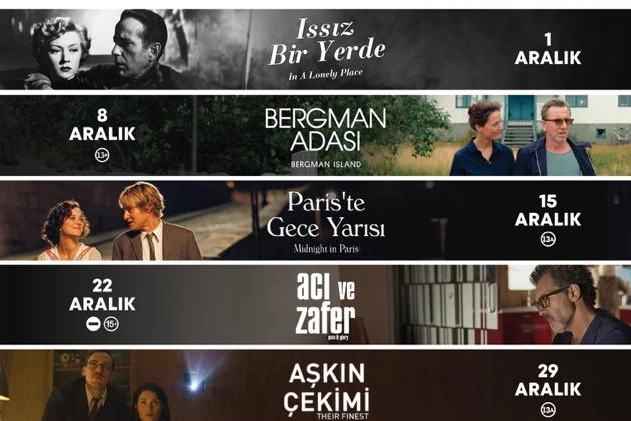 İzmirlilere Aralık'ta sinema şöleni