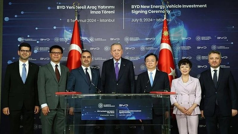 BYD Türkiye’de 1 Milyar Dolarlık Yatırım ile 5 Bin Kişiye İstihdam Sağlayacak