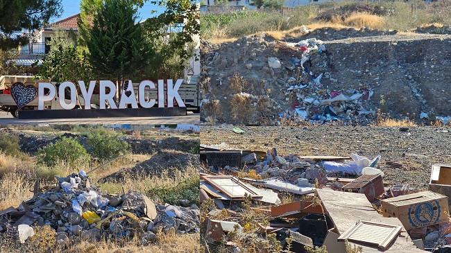 Kınık'ta Çöp ve Moloz Yığınları Vatandaşı Bezdirdi