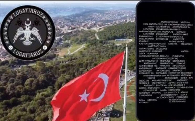 Türk Hacker Grubu Lugatıaruz Yunanistan’ın Verilerini Hackledi!